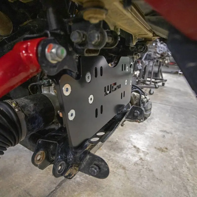 Wehrli Winch Mount Plate Kit – Designed For 2019+ Honda Talon X/R With Wcfab Front Bumper Integration 1