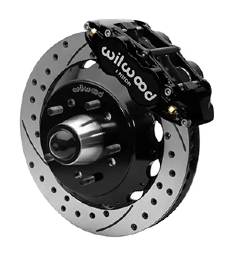 Wilwood Forged Narrow Superlite 6R Front Big Brake Kit – 13.06In Drilled Rotors, Fits 1988–1998 Chevy C1500 1