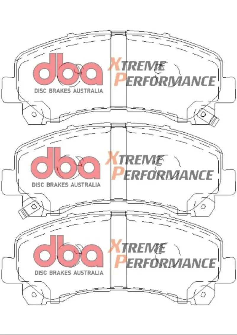 Dba Xp Series Front Brake Pads – For 2008–2012 Holden Colorado Lx (Non-Performance Package), 352Mm Rotors 2