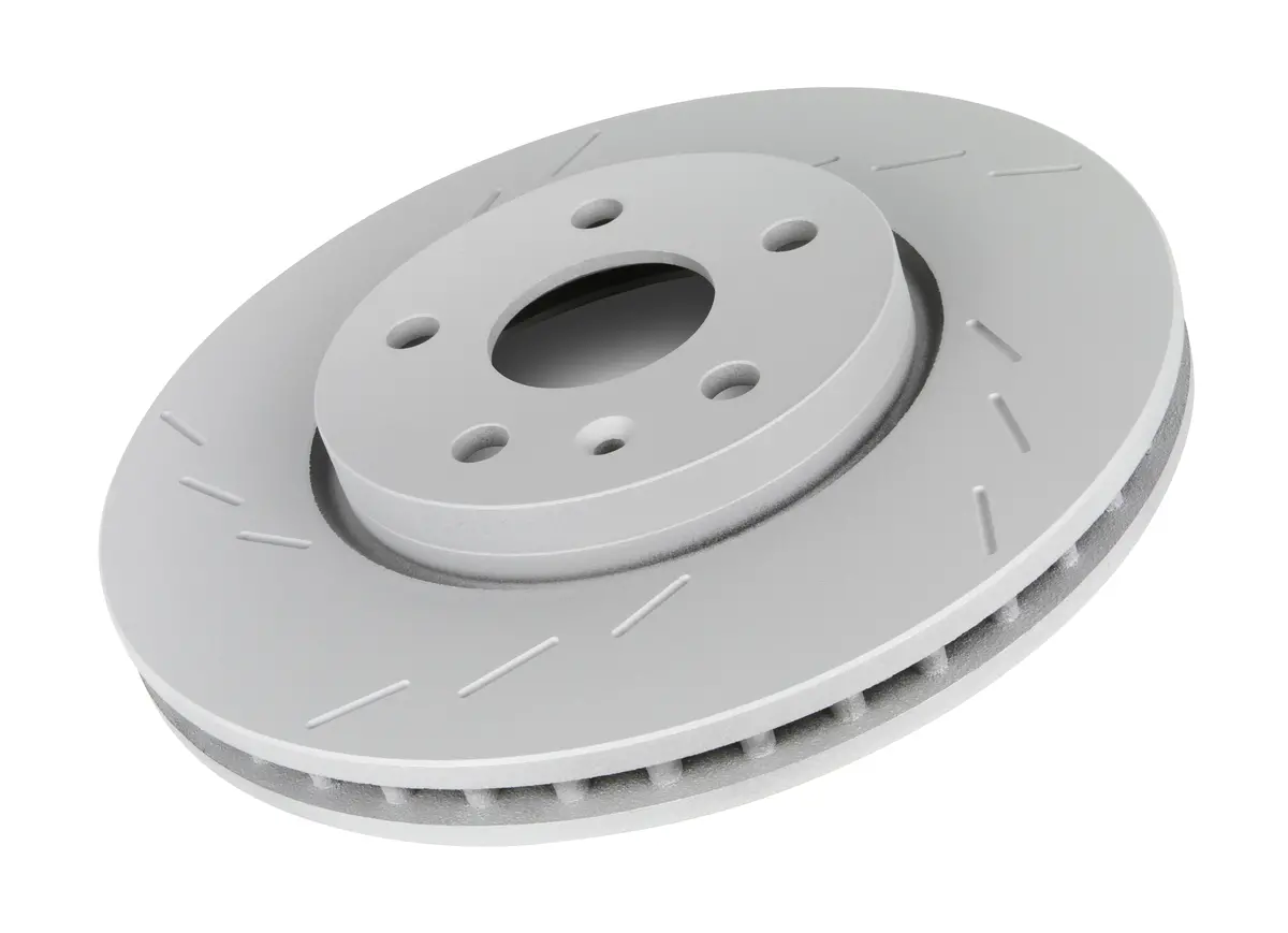 Frozen Rotors Front Right Slotted Brake Rotor – Model Fzr-Sr, Precision-Machined For Performance 1