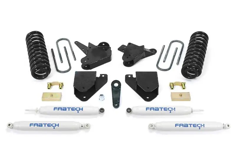 Fabtech 6-Inch Lift System For 2008–2010 Ford F-250 2Wd (V10 Or Diesel) With Performance Shocks 1