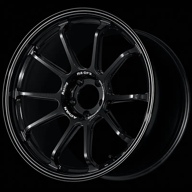Advan Rz-Df2 Racing Wheel – 20X10", +35Mm Offset, 5X114.3, 73Mm Bore, Titanium Black Finish 1