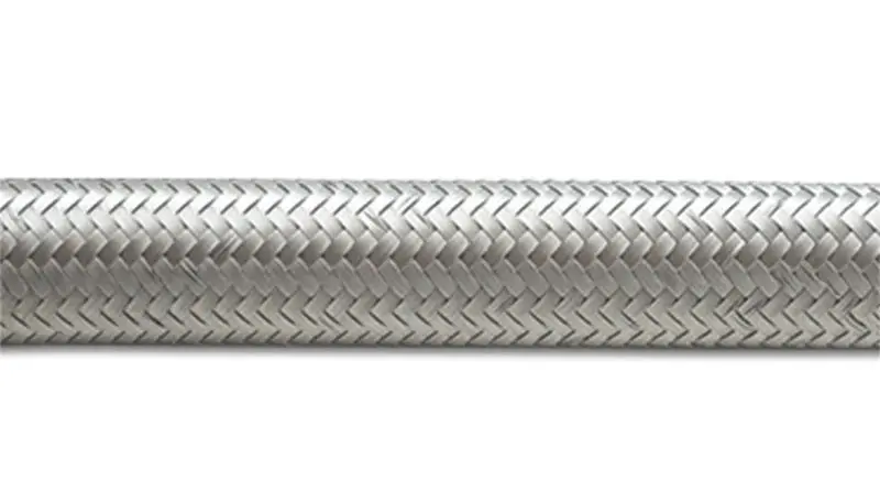 Vibrant Performance -8 An Stainless Steel Braided Flex Hose – 2-Foot Roll 1