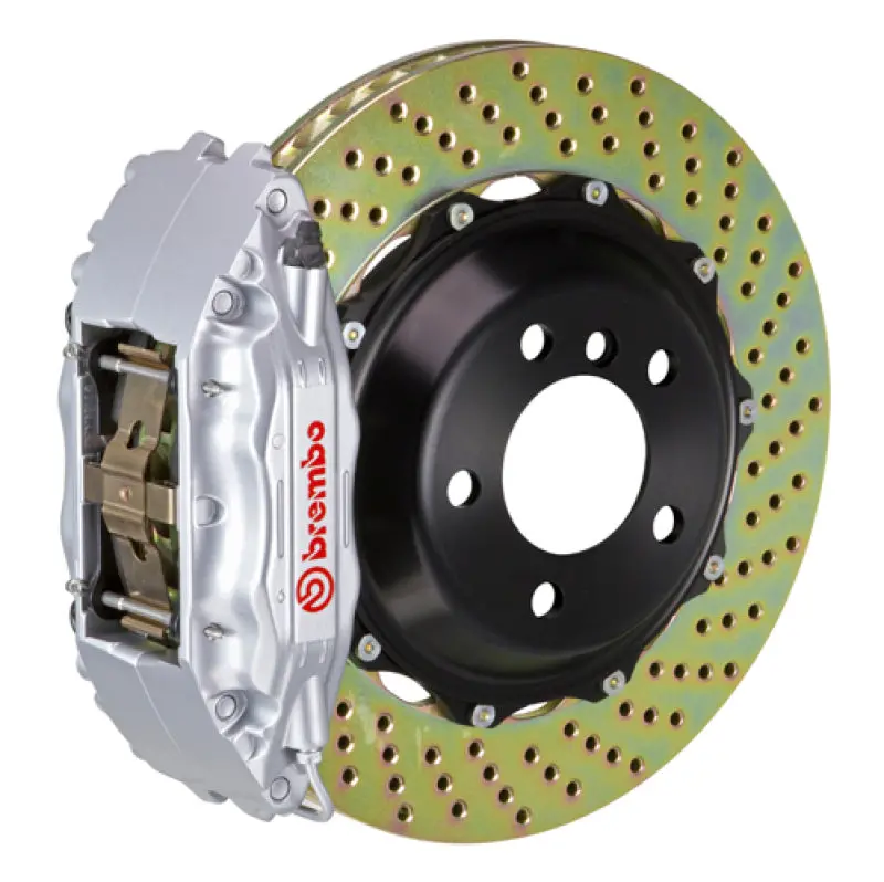 Brembo Gt Front Big Brake Kit For 2008–2014 & 2015–2021 Subaru Wrx – 4-Piston Calipers, 355X32Mm Drilled Rotors 1