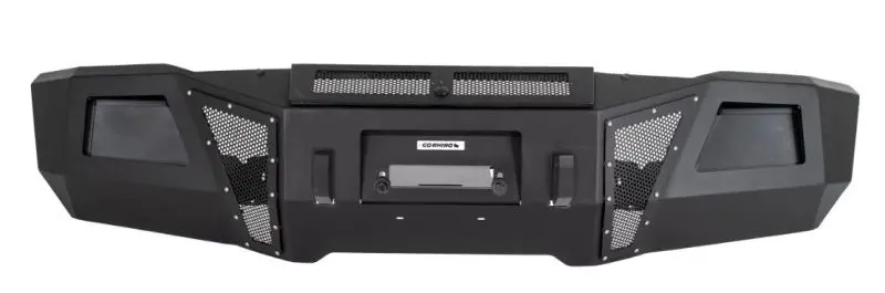 Go Rhino Br11 Replacement Front Bumper For 2015–2019 Chevrolet Silverado 2500Hd/3500Hd – Texas Black Finish 2