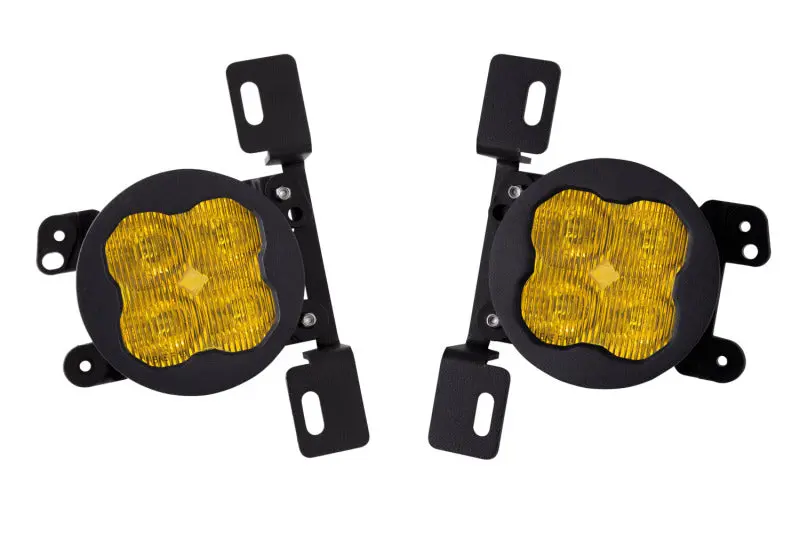 Diode Dynamics Ss3 Sport Mr Fog Light Kit – Yellow Sae-Compliant Beam Pattern, Abl-Ready Mounting 1