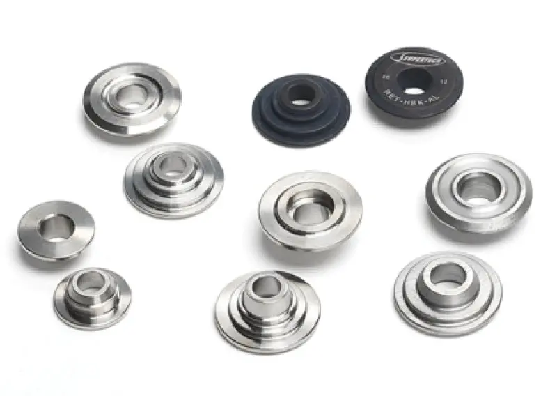 Supertech Titanium Valve Retainers For H1002Be-Series Springs – 6-Degree Angle, 5.5Mm Stem Diameter 1