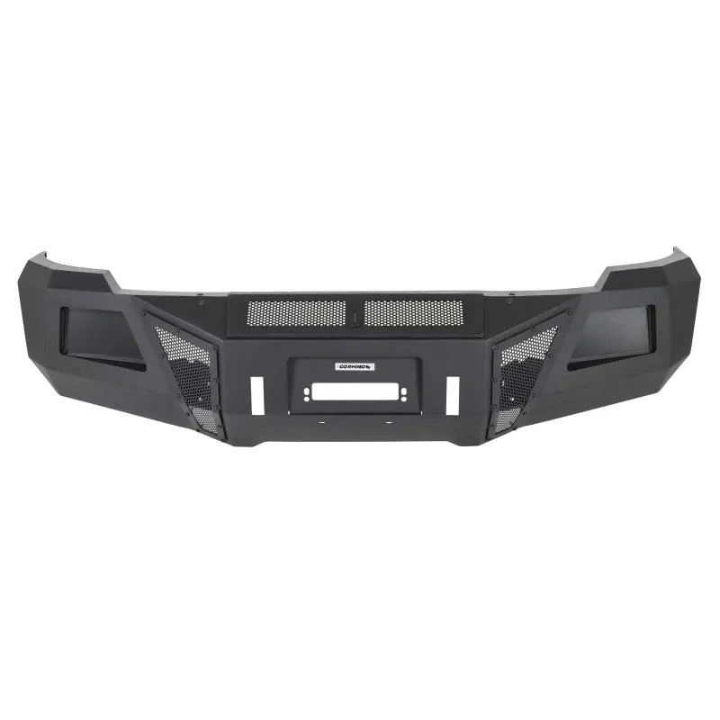 Go Rhino Br11 Heavy-Duty Front Bumper – Texas Black Finish, For 2011–2014 Chevrolet Silverado 2500Hd/3500Hd 1