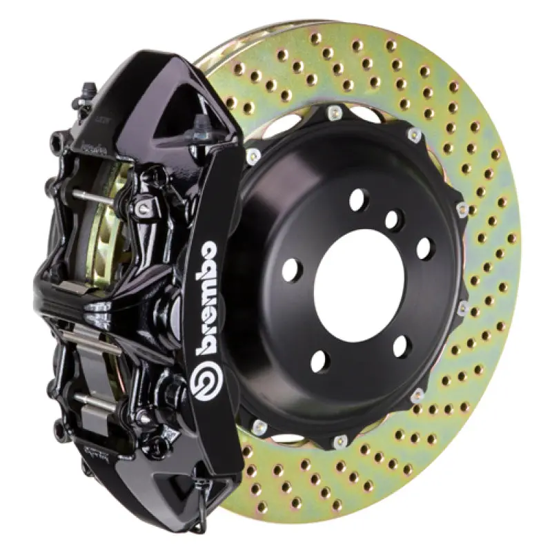 Brembo Gt Big Brake Kit For 2010–2015 Camaro V6 – Front 6-Piston Calipers, 380X32Mm Two-Piece Drilled Rotors 1