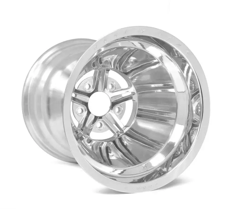 Race Star 63 Pro Forged 15X15 Nbl Sportsman Wheel – 5X4.75 Bolt Pattern, 3.00In Backspace, Polished Finish 1