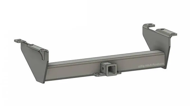 Wehrli Big Hitch 07.5–10 Gm Long-Bed 2-Inch Receiver Hitch – Under-Bumper Mount 1