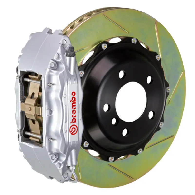Brembo Gt Big Brake Kit For 2004–2017 Subaru Wrx Sti – Front 4-Piston Calipers, 355X32Mm Two-Piece Slotted Rotors 1
