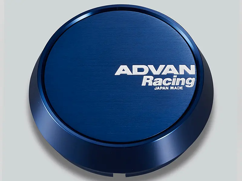 Advan 73Mm Center Cap – Blue Anodized Middle Cap For Alloy Wheels 1