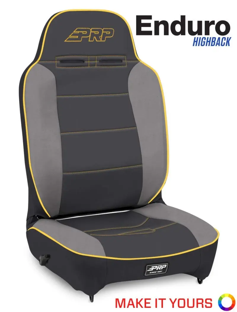 Prp Enduro High Back Reclining 2 In. Extra Tall / Extra Wide Suspension Seat (Driver Side) 1