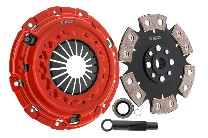Action Clutch Stage 6 Clutch Kit For 2006–2010 Mazda 5 2.3L Non-Turbo (23Ew Engine, 2Md Design) 1